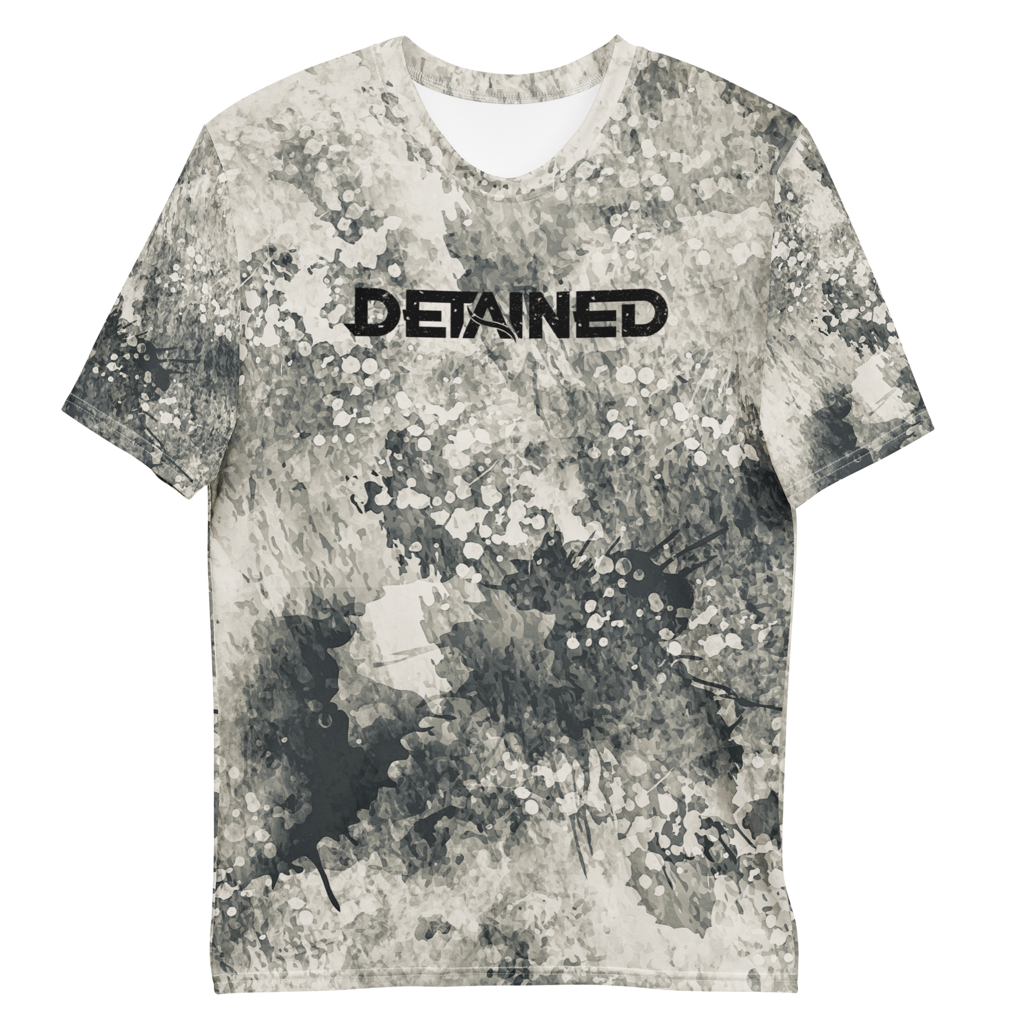 DETAINED - White Splatter Series T-Shirt