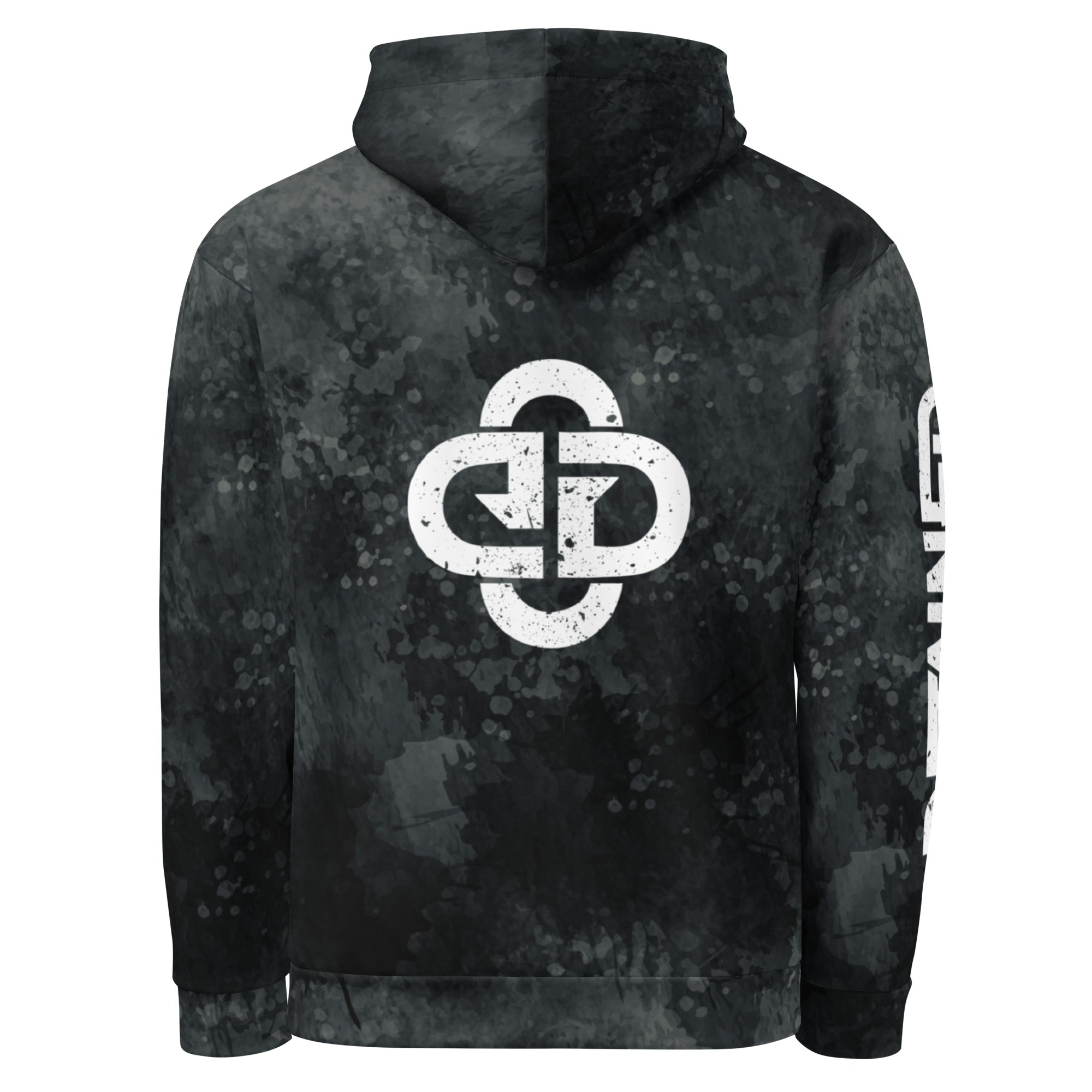 DETAINED - Black Splatter Series Hoodie