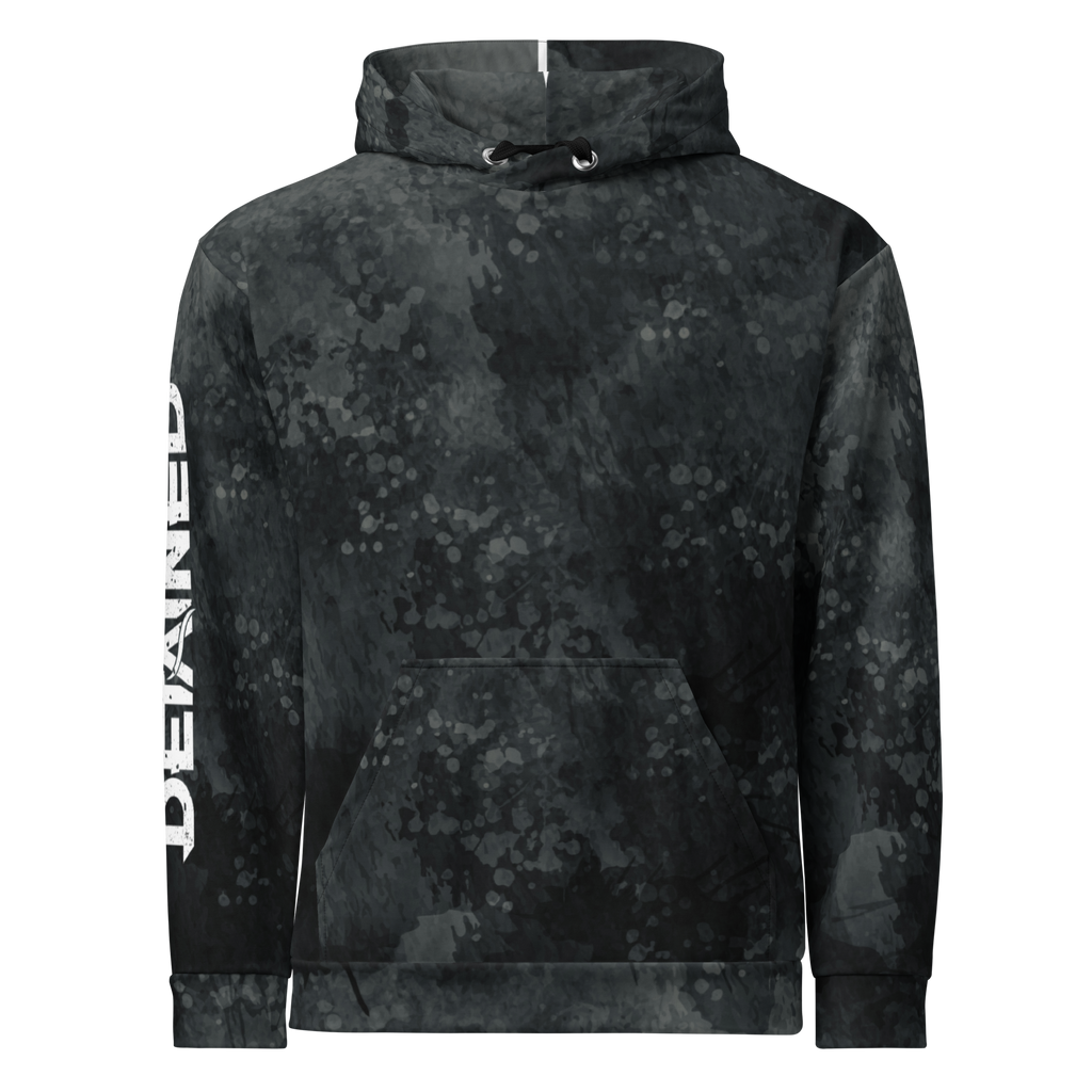 DETAINED - Black Splatter Series Hoodie