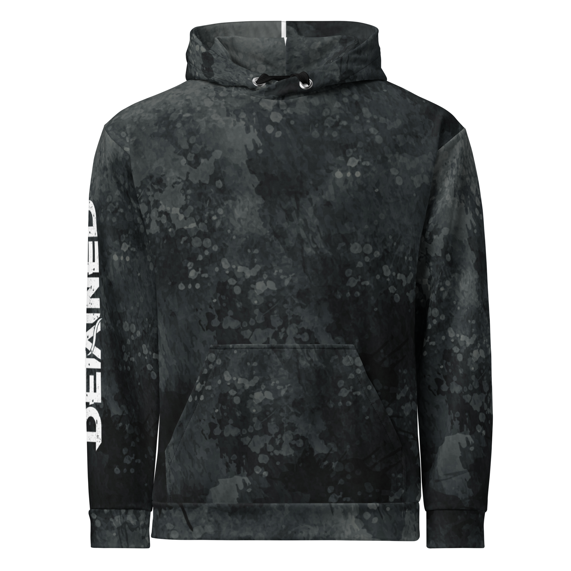 DETAINED - Black Splatter Series Hoodie